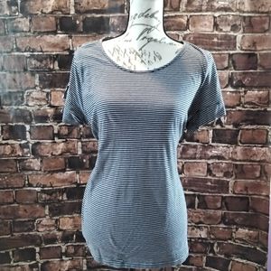 Womens Banana Republic Striped Tshirt XL